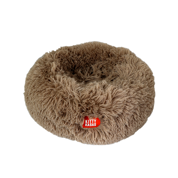 Jolly Pets - Kitty Kasa Plush Donut Cat Bed