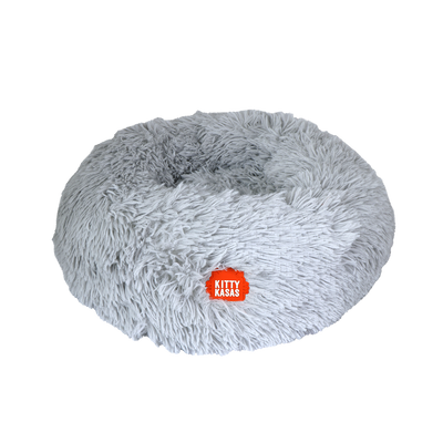 Jolly Pets - Kitty Kasa Plush Donut Cat Bed