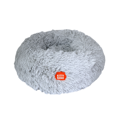 Jolly Pets - Kitty Kasa Plush Donut Cat Bed