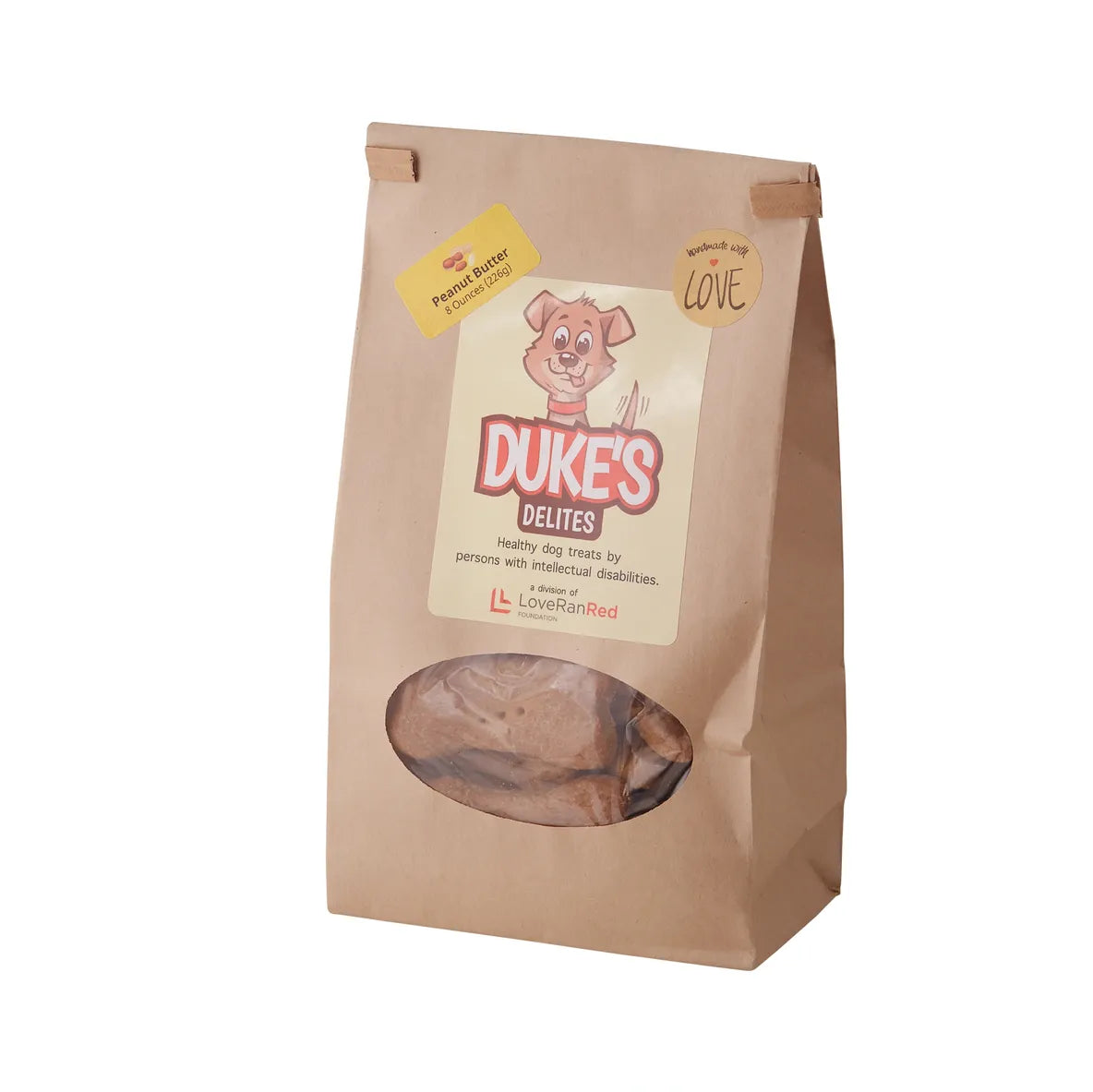 Dukes Delites Peanut Butter Bones - 8oz