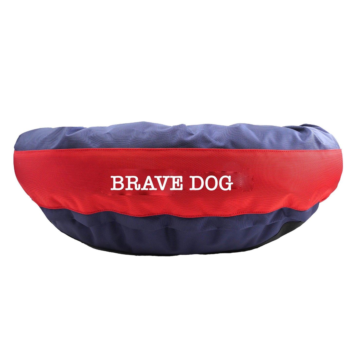 American Dog - Dog Bed Round Bolster Armor Baseball