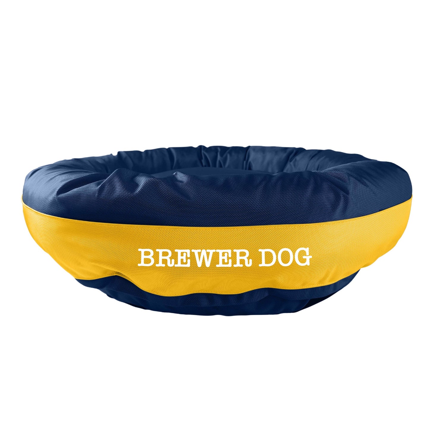 American Dog - Dog Bed Round Bolster Armor Baseball