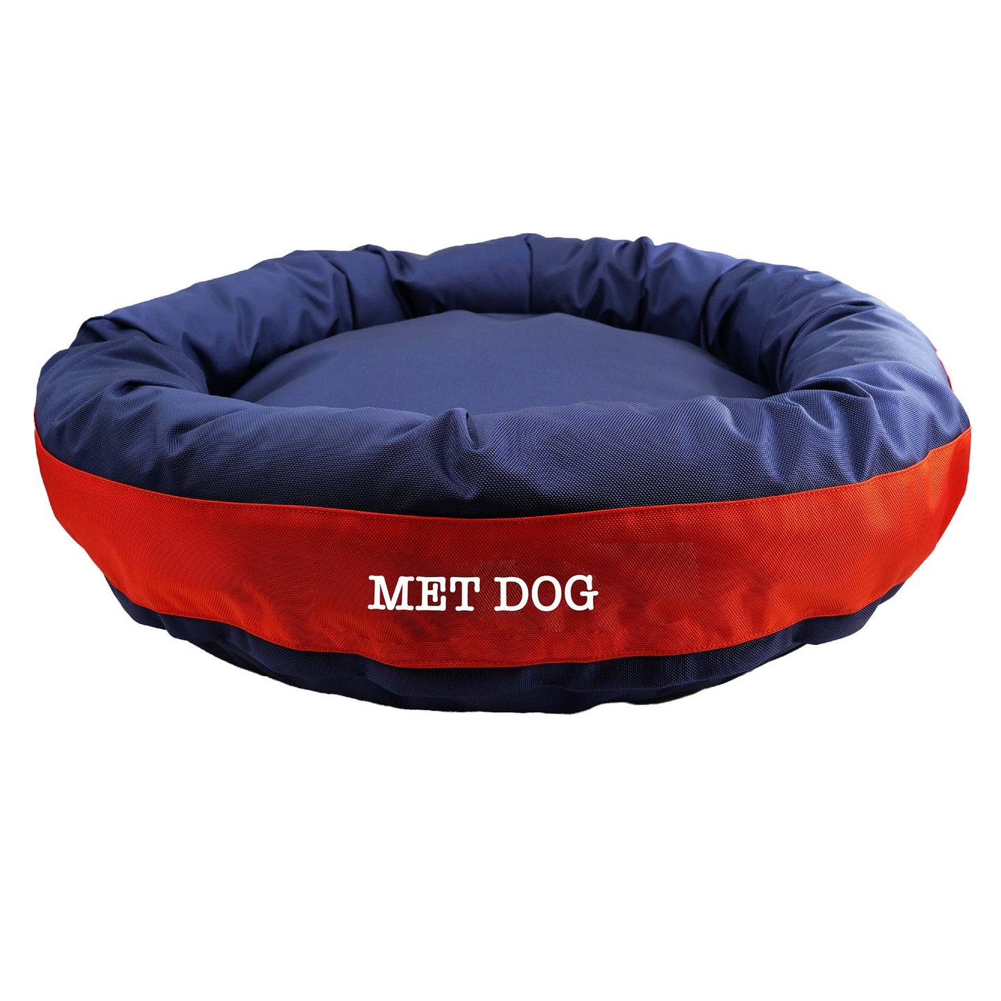 American Dog - Dog Bed Round Bolster Armor Baseball