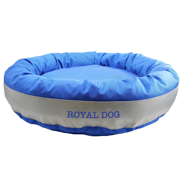 American Dog - Dog Bed Round Bolster Armor Baseball
