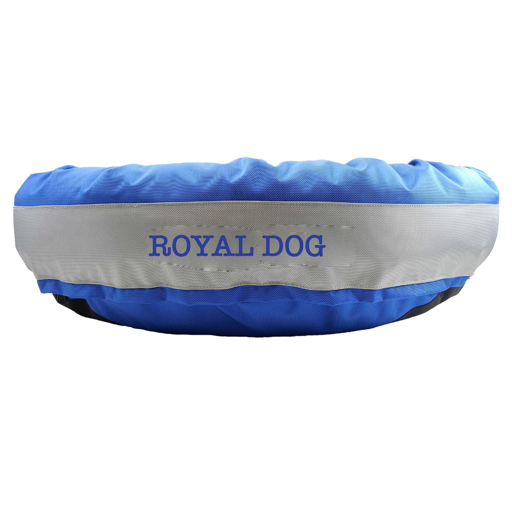 American Dog - Dog Bed Round Bolster Armor Baseball