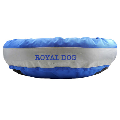 American Dog - Dog Bed Round Bolster Armor Baseball