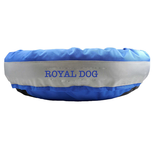 American Dog - Dog Bed Round Bolster Armor Baseball