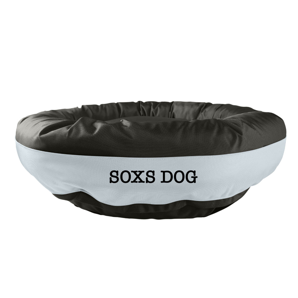 American Dog - Dog Bed Round Bolster Armor Baseball