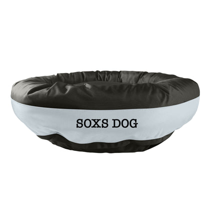 American Dog - Dog Bed Round Bolster Armor Baseball
