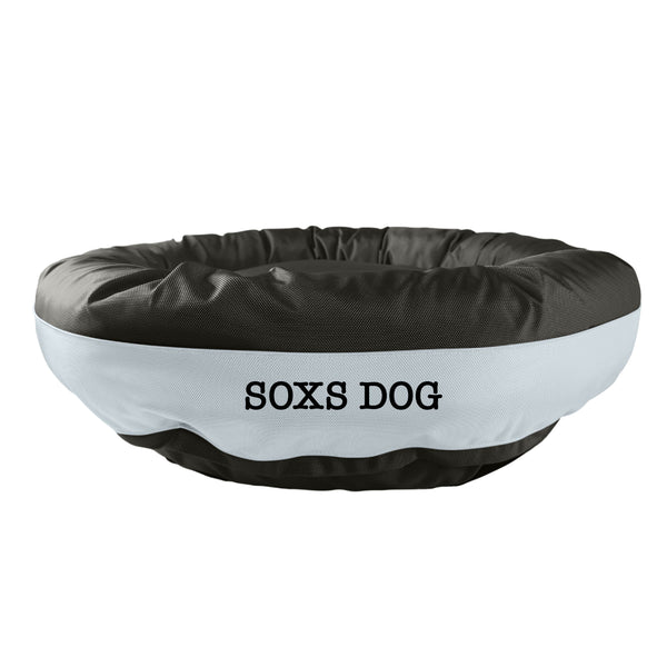 American Dog - Dog Bed Round Bolster Armor Baseball