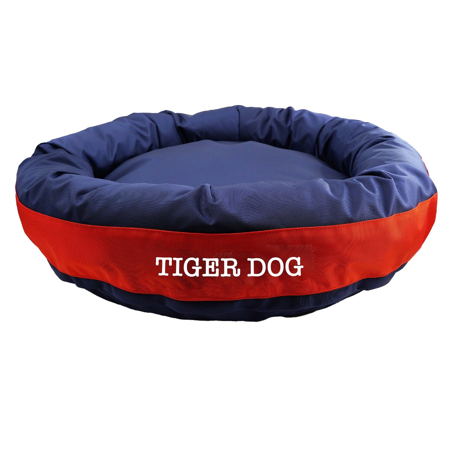 American Dog - Dog Bed Round Bolster Armor Baseball