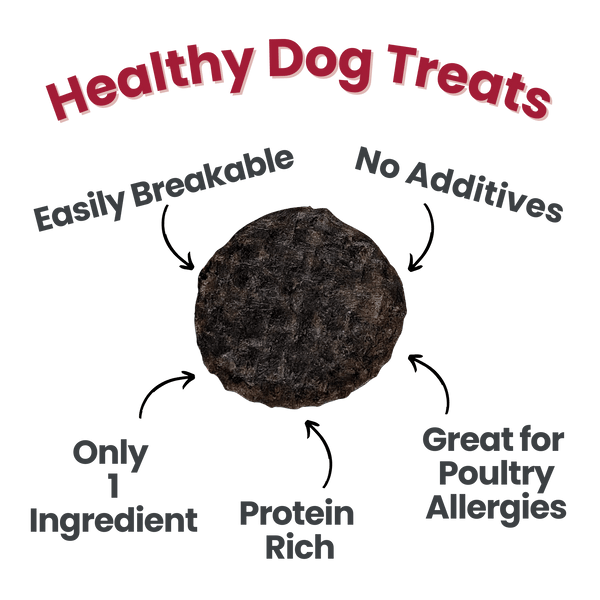 Farm To Pet - Beef Chips Dog Treats | Single-Ingredient Healthy Treats for Dogs