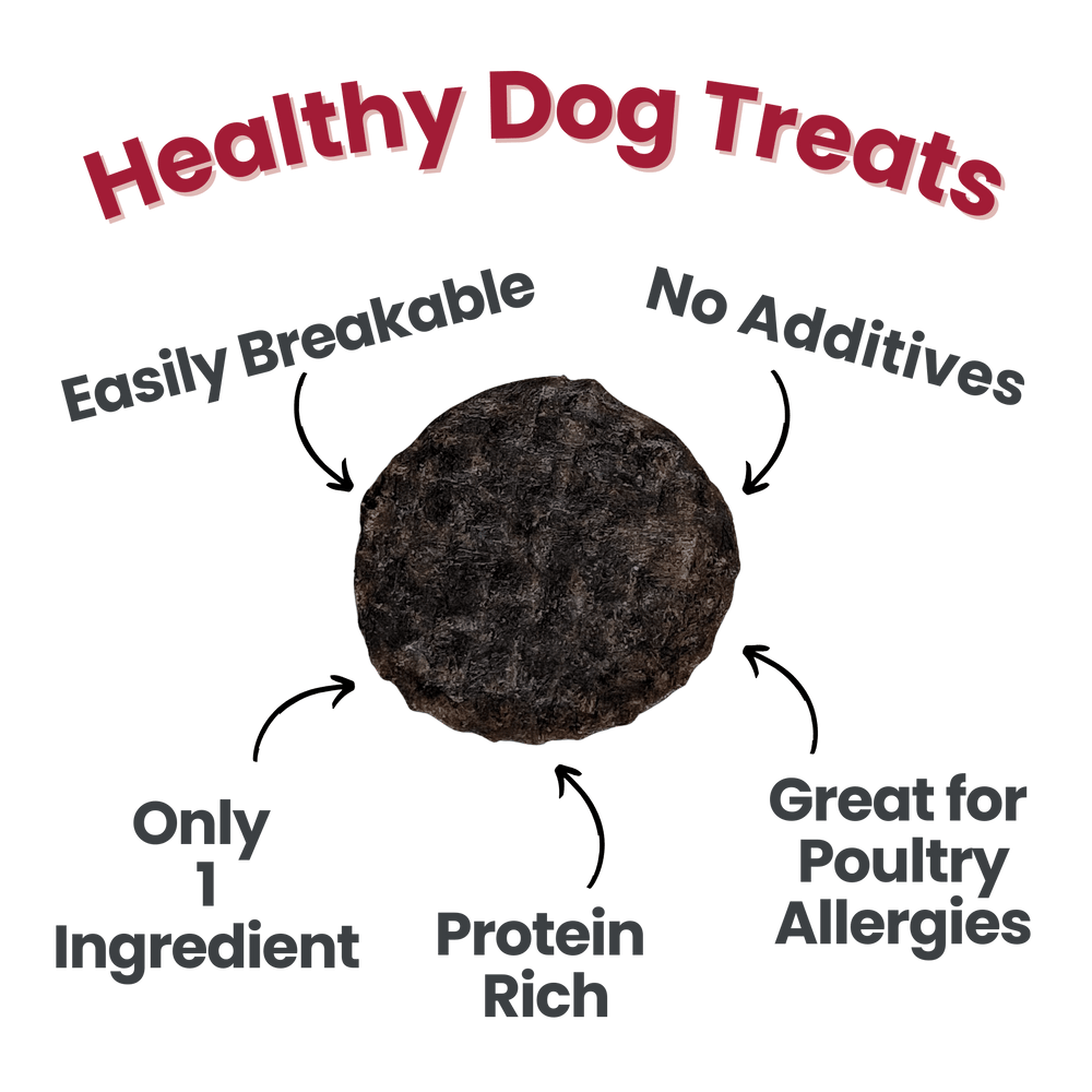Farm To Pet - Beef Chips Dog Treats | Single-Ingredient Healthy Treats for Dogs