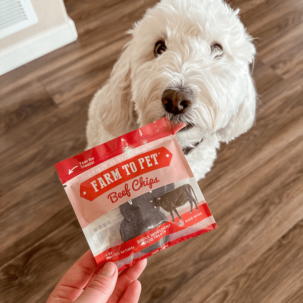 Farm To Pet - Beef Chips Snack Pack Bundles | Dog Treats for Training & Travel