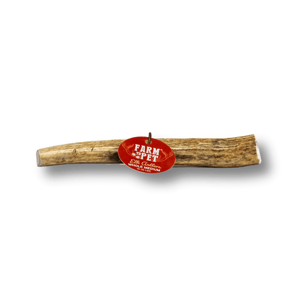 Farm To Pet - Whole Elk Antlers for Dogs | All-Natural Antler Dog Chews