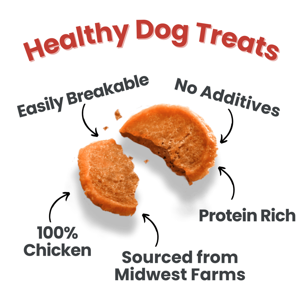 Farm To Pet - Americana Chicken Chips for Dogs | Celebrate with USA-made Dog Treats