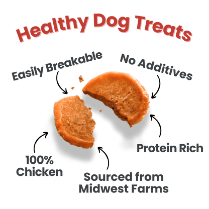 Farm To Pet - Americana Chicken Chips for Dogs | Celebrate with USA-made Dog Treats