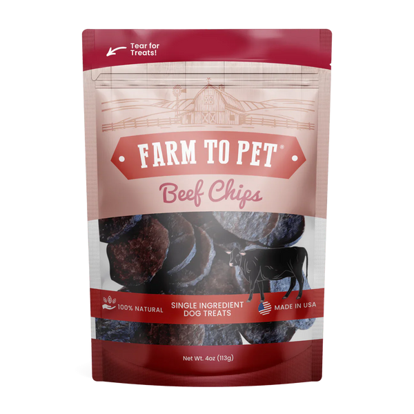 Farm To Pet Beef Chips
