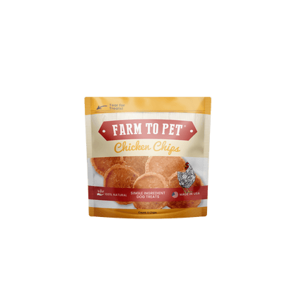 Farm To Pet - Chicken Chips Snack Pack Bundles | Dog Party Favors & Training Treats