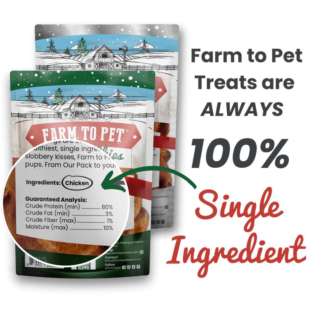 Farm To Pet - Holiday Chips for Dogs