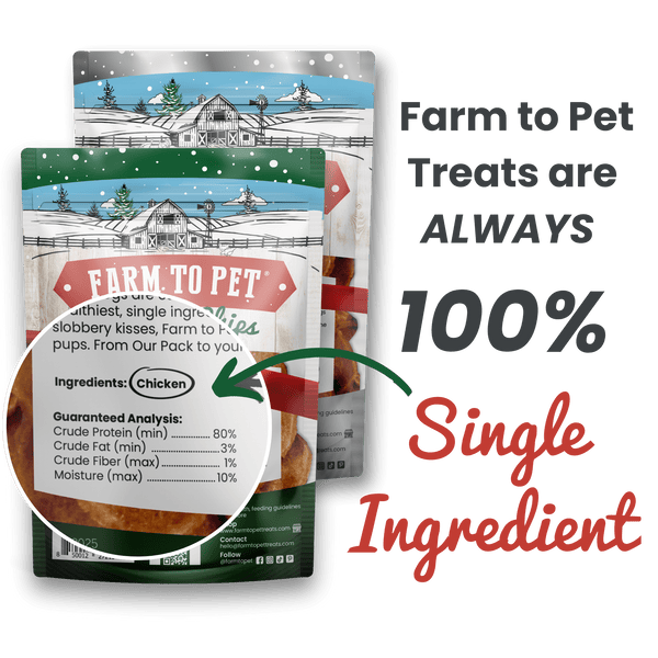 Farm To Pet - Holiday Chips for Dogs