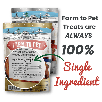 Farm To Pet - Holiday Chips for Dogs