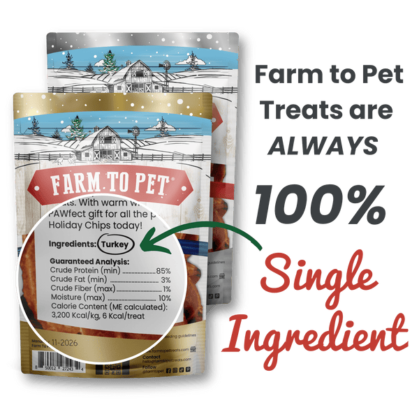 Farm To Pet - Holiday Chips for Dogs