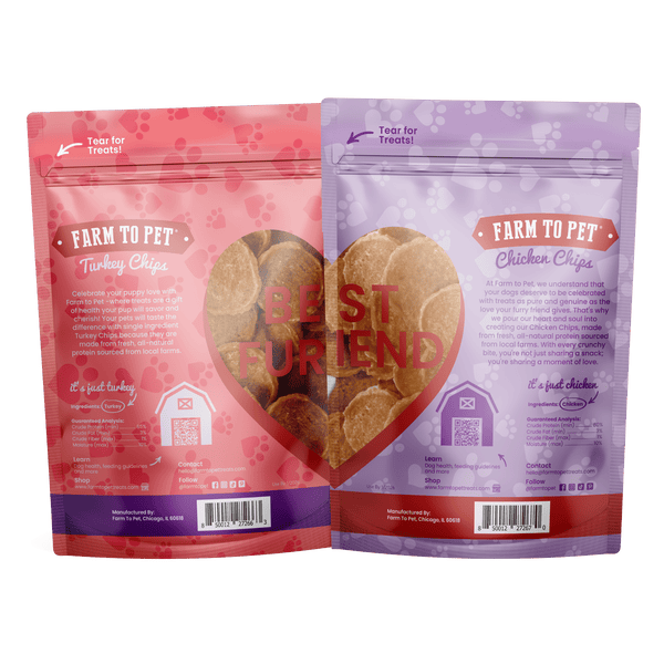 Farm To Pet - Puppy Love Dog Treat | Poultry Treat Variety Pack
