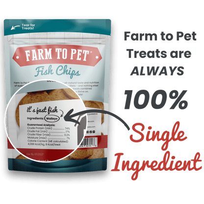 Farm To Pet - Puppy Packs 'n Snacks Dog Treat Starter Pack | Single-Ingredient Training Treats