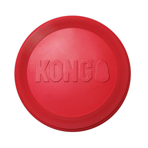 Kong Red Rubber Flyer