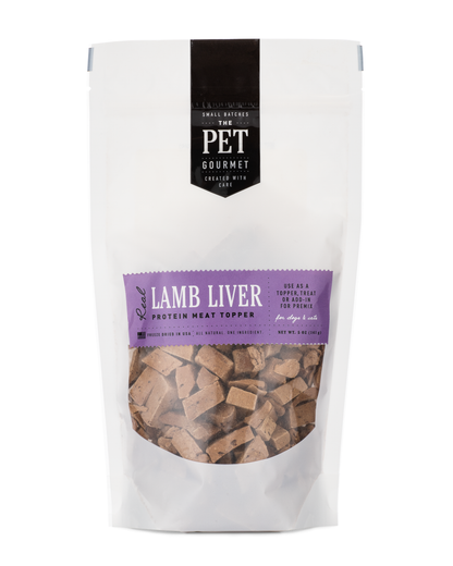 The Pet Gourmet - Freeze Dried Lamb Liver