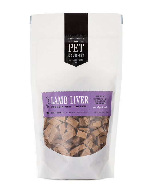 The Pet Gourmet - Freeze Dried Lamb Liver