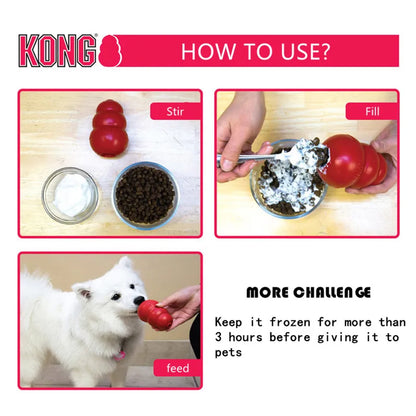 KONG Puppy Dog Toy – Teething Rubber Chew for Puppies