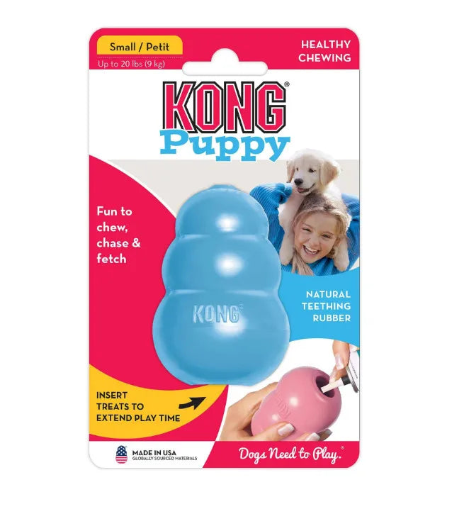 KONG Puppy Dog Toy – Teething Rubber Chew for Puppies