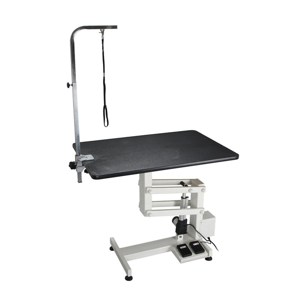Electric Dog Grooming Table with arm