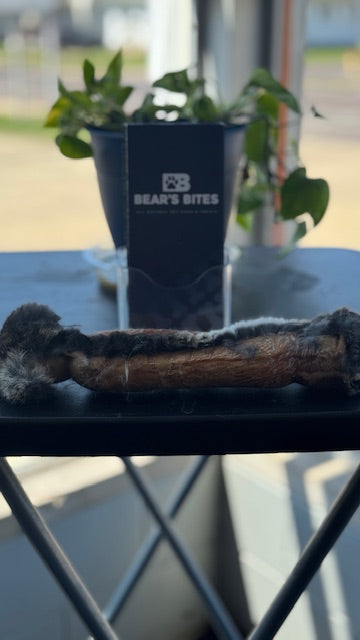 Bear's Bites Rabbit hid roll dog chew