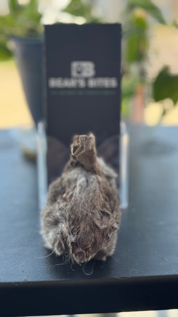 Bear's Bites Rabbit head dog chews