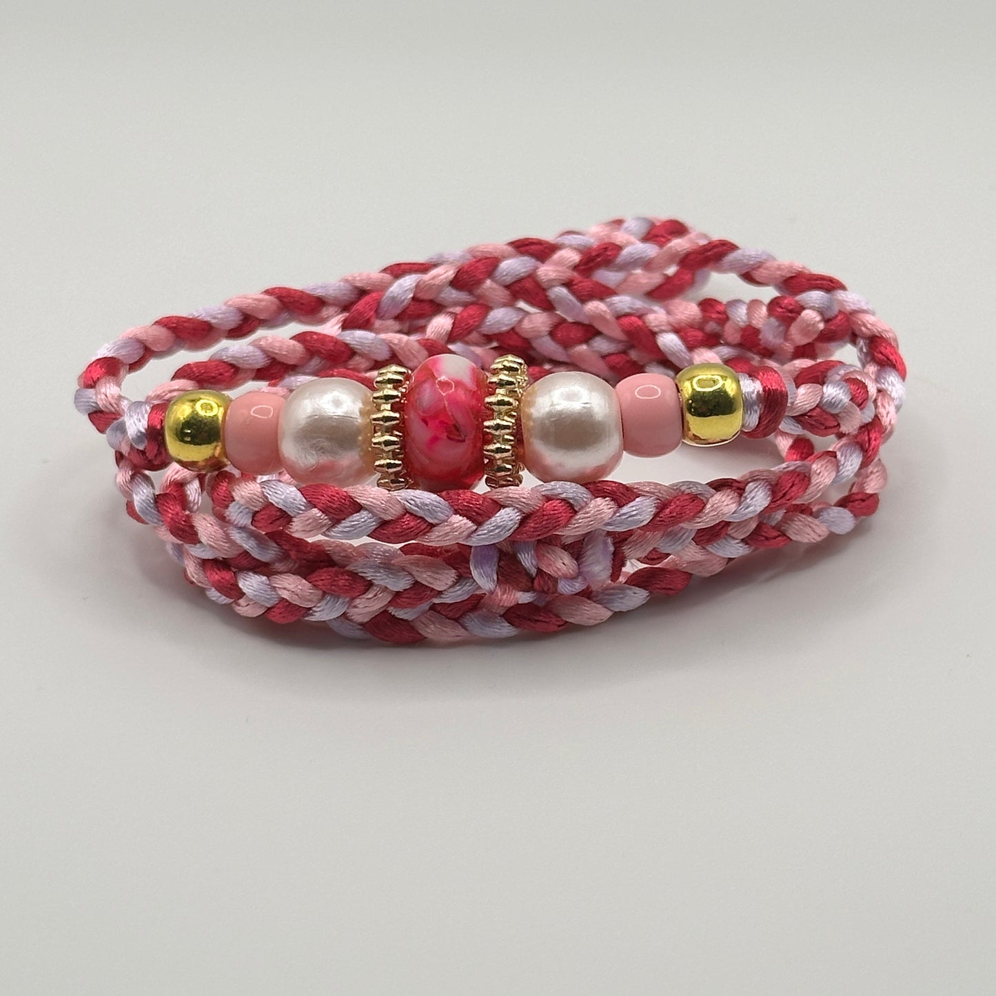 Rose Quartz Conformation Dog Show Leads 36"