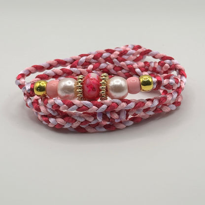 Rose Quartz Conformation Dog Show Leads 36"