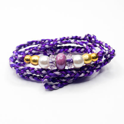 Purple Pearl Conformation Dog Show Leads 