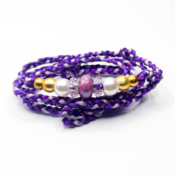 Purple Pearl Conformation Dog Show Leads 