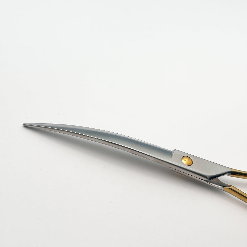 NorrGroom 7.5 Curved Grooming Shear close