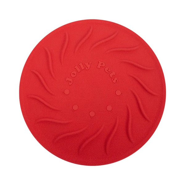 Jolly Pets Jolly Tuff Flyer, Red (8.5in)