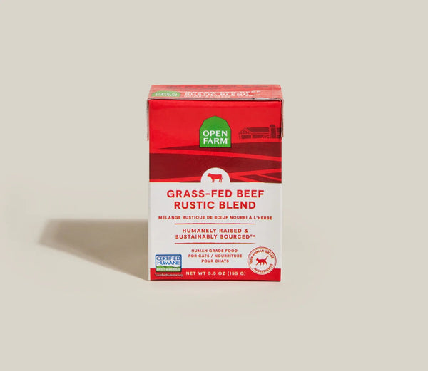 Open Farm Grain Free Grass-Fed Beef Rustic Blend Wet Cat Food (5.5oz)