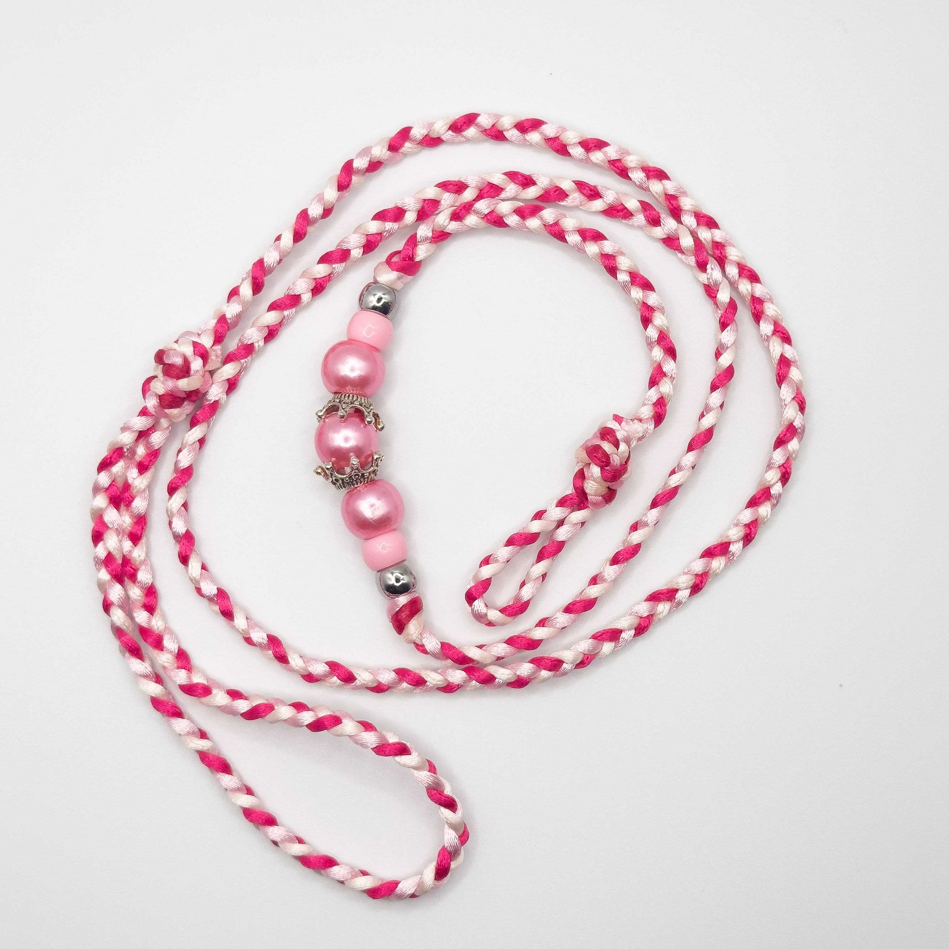 Ivory Pearl Conformation Dog Show Leads top view