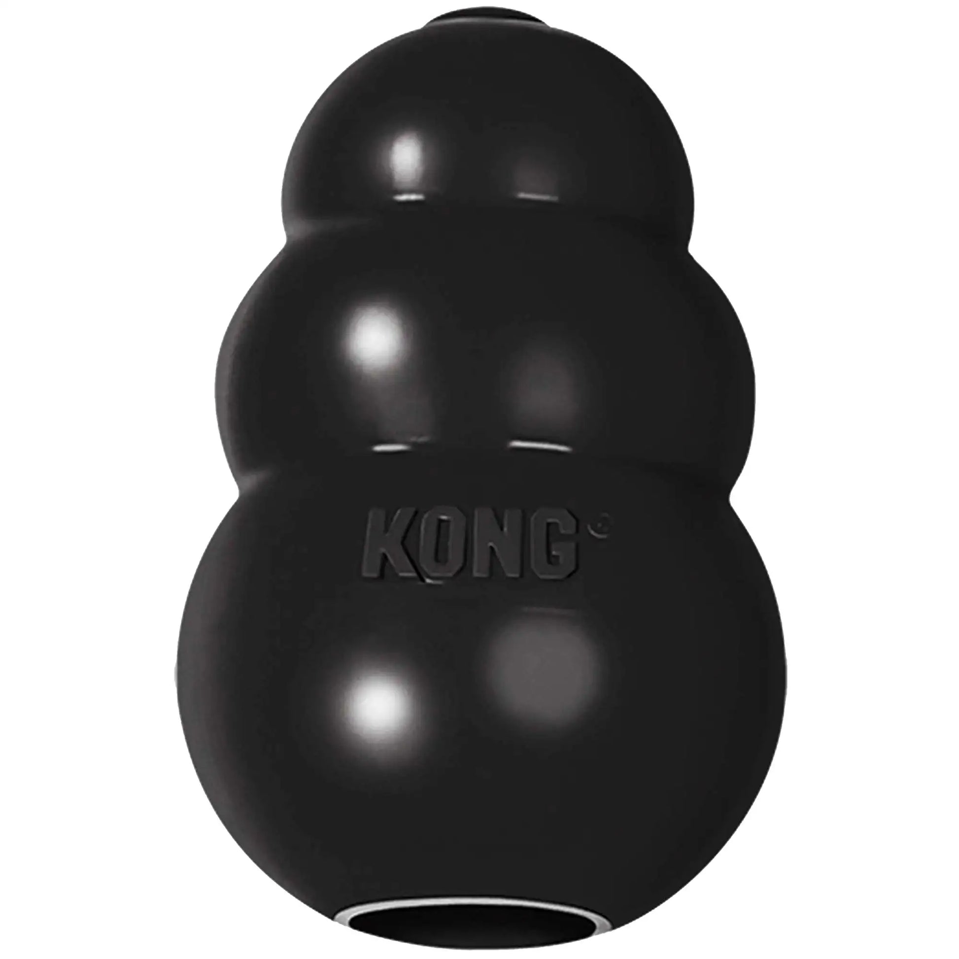 KONG - Extreme Dog Toy - Toughest Natural Rubber Dog Toy, Black - Fun to Chew, Chase and Fetch 1