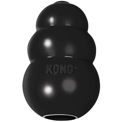 KONG - Extreme Dog Toy - Toughest Natural Rubber Dog Toy, Black - Fun to Chew, Chase and Fetch 1
