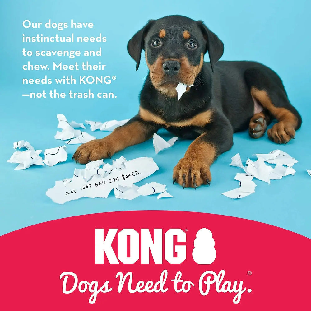 KONG Classic Dog Toy – Natural Rubber Dog Toy Chew & Fetch Fun 7