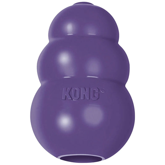 KONG Senior Chew Toy for Aging Dogs – Gentle Rubber Dog Toy & Treat Dispensing Fun 1
