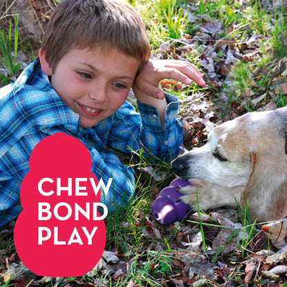 KONG Senior Chew Toy for Aging Dogs – Gentle Rubber Dog Toy & Treat Dispensing Fun 7